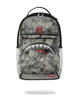Mochila TRANSPARENTE - MONEY CHOMP