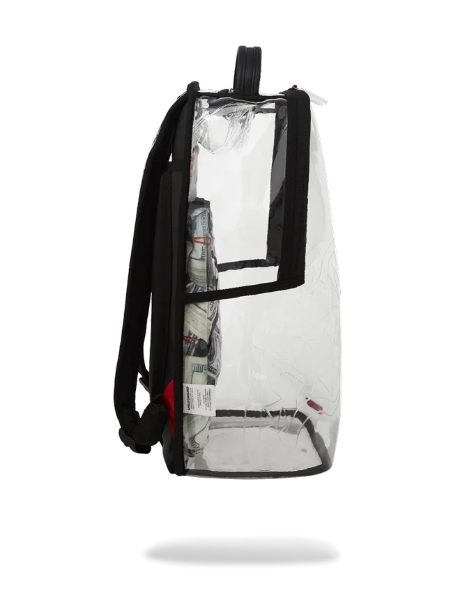 Mochila TRANSPARENTE - MONEY CHOMP