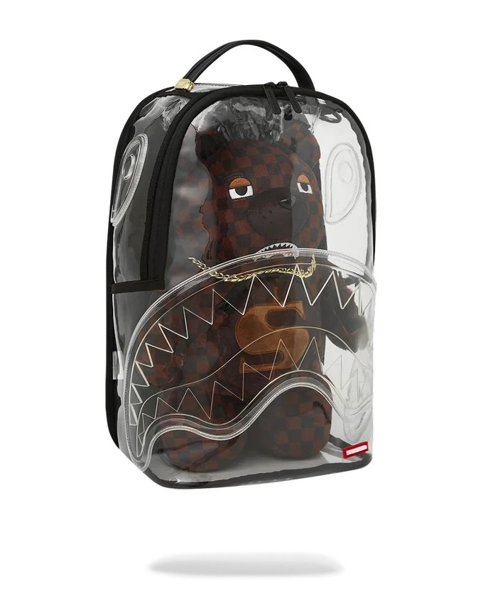 Mochila TRANSPARENTE - OSO «Sharks in Paris»