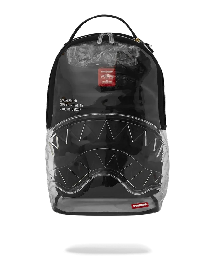 Mochila TRANSPARENTE - SHARK CENTRAL