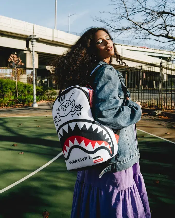 Mochila «WHASSUP ALIEN DLX» de Keith Haring
