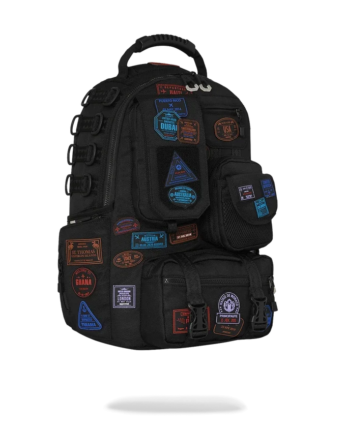 Mochilas JAMES FIRST CLASS «I GOT THESE STAMPS»