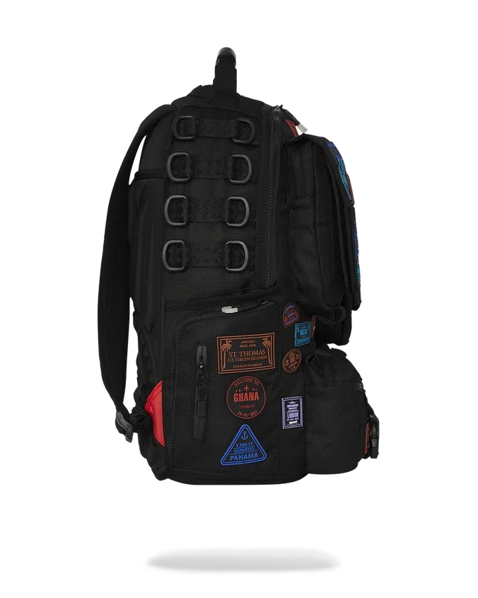 Mochilas JAMES FIRST CLASS «I GOT THESE STAMPS»