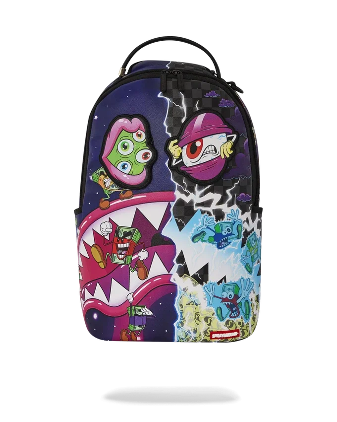 MONEY BOYS SPLIT CRAZY EYES - 6 PARCHES OCULARES DESMONTABLES CON VELCRO