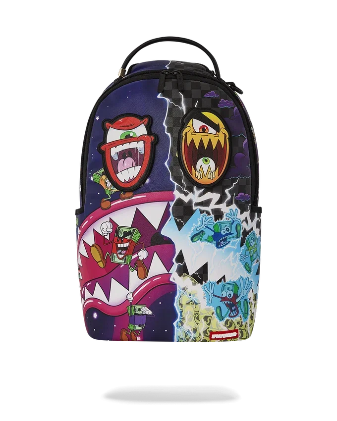 MONEY BOYS SPLIT CRAZY EYES - 6 PARCHES OCULARES DESMONTABLES CON VELCRO