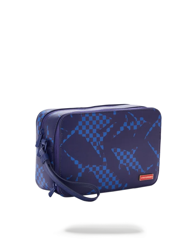 Neceser Shark Check (Azul)