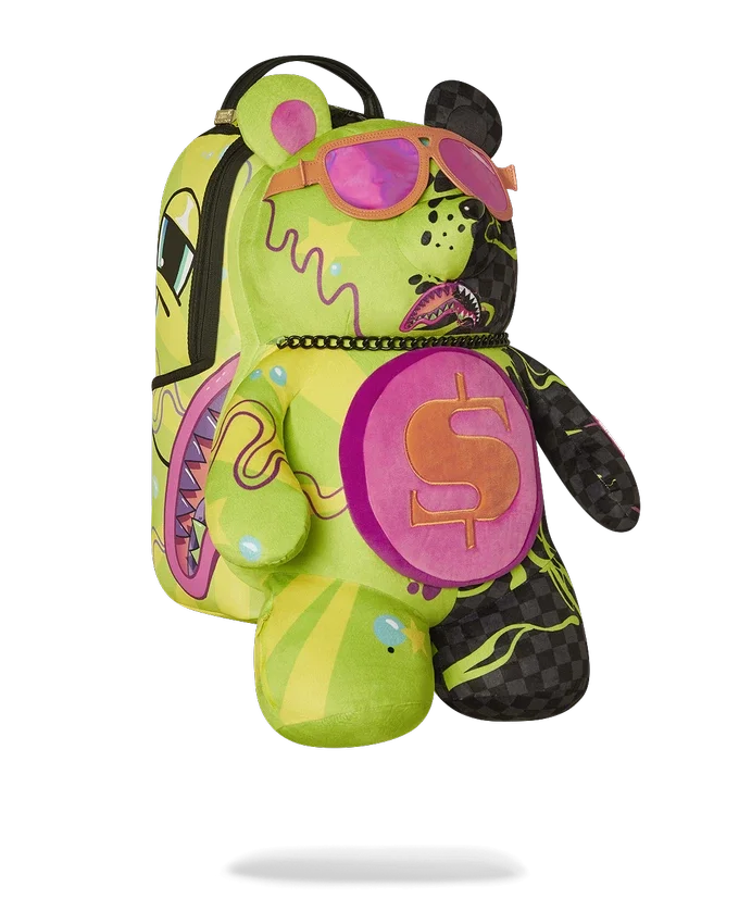OSITO MONEYBEAR DE SLIME DIME EN LA MOCHILA DE Mochilas