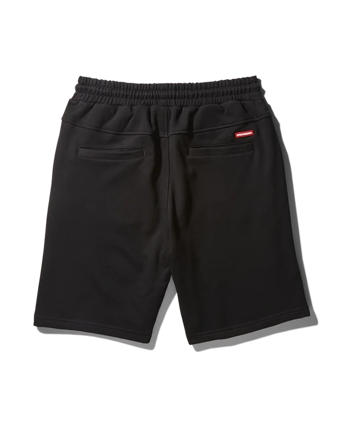 PANTALONES CORTOS DE PUNTO DE SPONGEBOB (NEGROS)