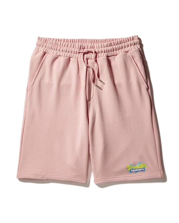 PANTALONES CORTOS DE PUNTO DE SPONGEBOB (ROSA)
