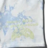 PANTALONES CORTOS DE PUNTO TIE-DYE (AZUL)