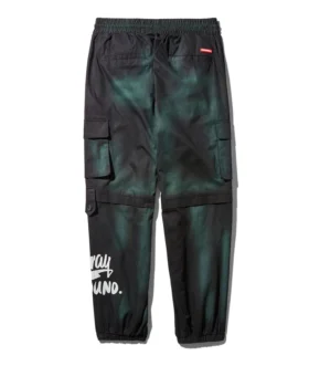 PANTALONES JOGGER CARGO CON EFECTO TIE-DYE ESTILO MILITAR