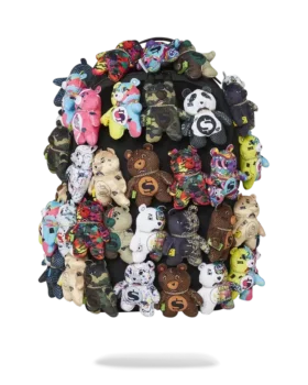 PAQUETE DE OSITOS DE PELUCHE DE VERDAD, Mochilas de pasarela — SUPEREXCLUSIVA