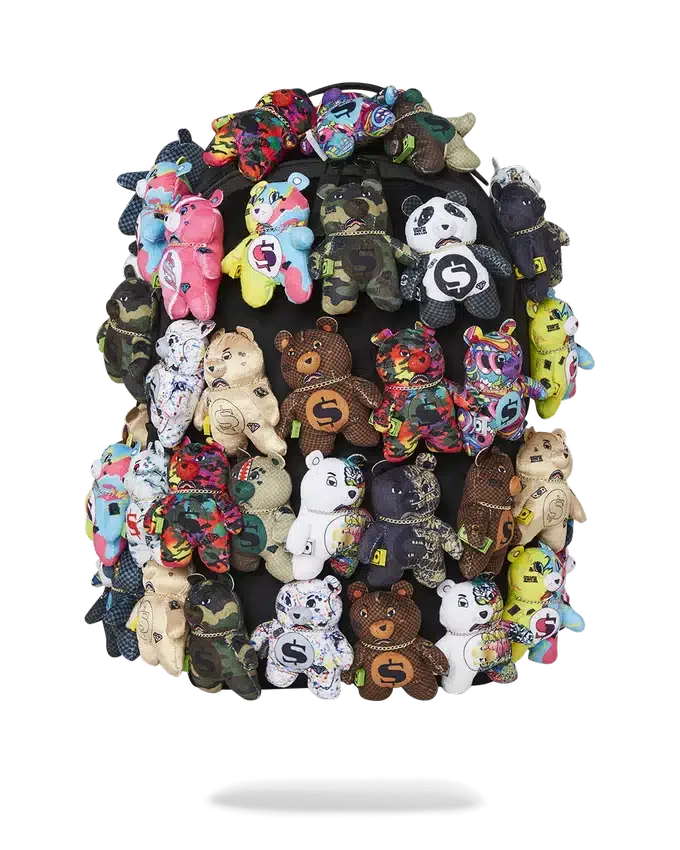PAQUETE DE OSITOS DE PELUCHE DE VERDAD, Mochilas de pasarela — SUPEREXCLUSIVA