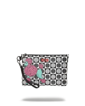 Pochettes «POODLE CHECK» de la colaboración con RON ENGLISH