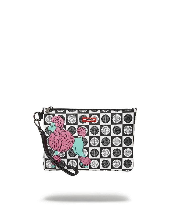 Pochettes «POODLE CHECK» de la colaboración con RON ENGLISH