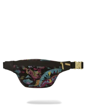 SAVVY BOLSO BANDOLERA CON DRAGONES BORDADOS