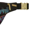 SAVVY BOLSO BANDOLERA CON DRAGONES BORDADOS
