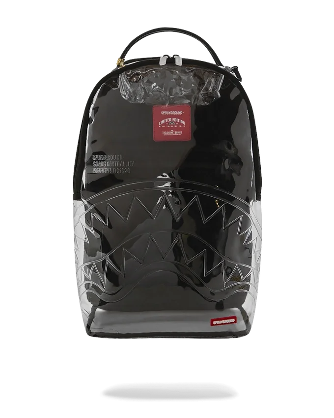 SHARK CENTRAL - Mochila transparente