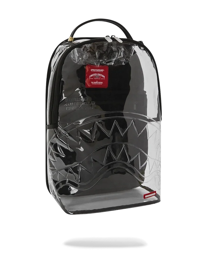 SHARK CENTRAL - Mochila transparente