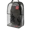 SHARK CENTRAL - Mochila transparente