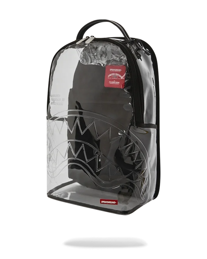 SHARK CENTRAL - Mochila transparente