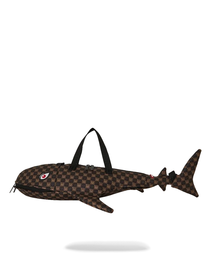 SHARKS IN PARIS GRIN & GRIND BOLSA DE VIAJE CON FORMA DE TIBURÓN