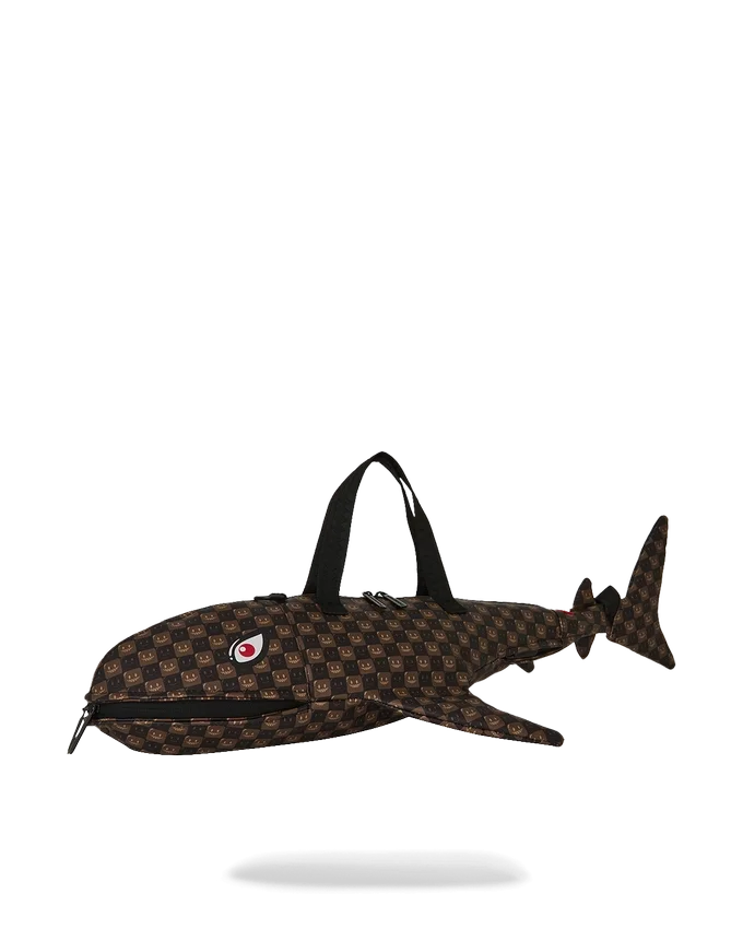 SHARKS IN PARIS GRIN & GRIND BOLSA DE VIAJE CON FORMA DE TIBURÓN