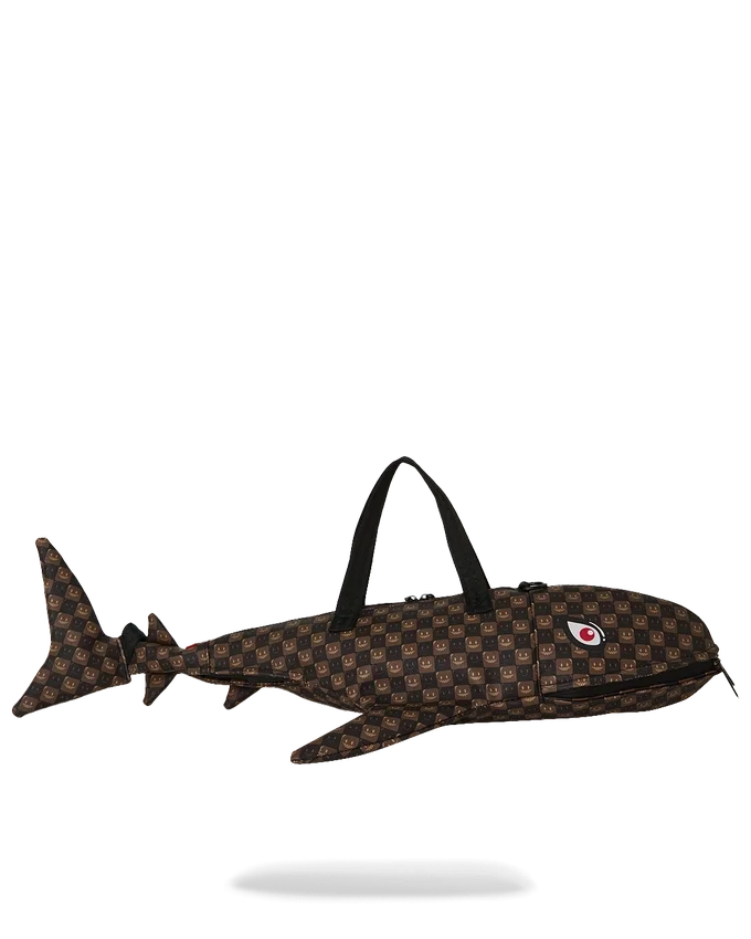 SHARKS IN PARIS GRIN & GRIND BOLSA DE VIAJE CON FORMA DE TIBURÓN