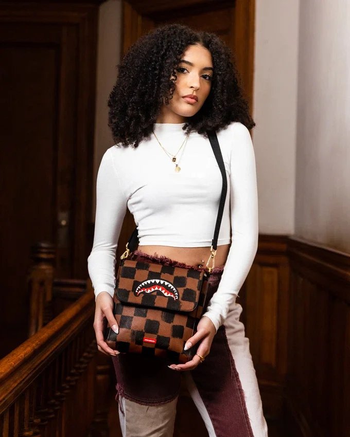 SHARKS IN PARIS VANQUISH Bolsos Cruzados Bandolera GRANDE