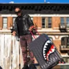 SPRAYGATTI REVV: Equipaje de tamaño normal con carcasa rígida de Sharknautics