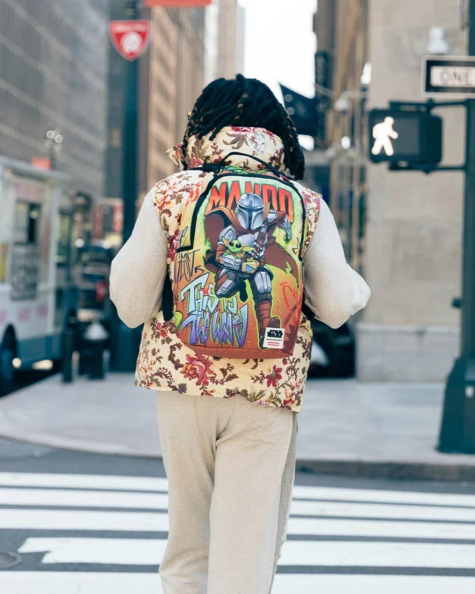 STAR WARS: Mochila «MANDO ON THE RUN» (DLXR)