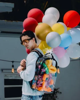STAY UP – Mochila TRANSPARENTE