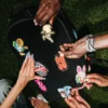 STUCK ON YA - Mochila con parches de Velcro