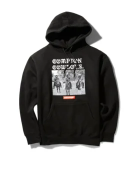 SUDADERA CON CAPUCHA COMPTON COWBOYS CITY RIDERS