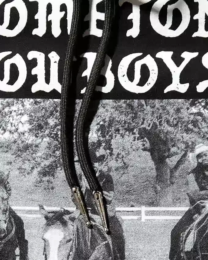 SUDADERA CON CAPUCHA COMPTON COWBOYS CITY RIDERS