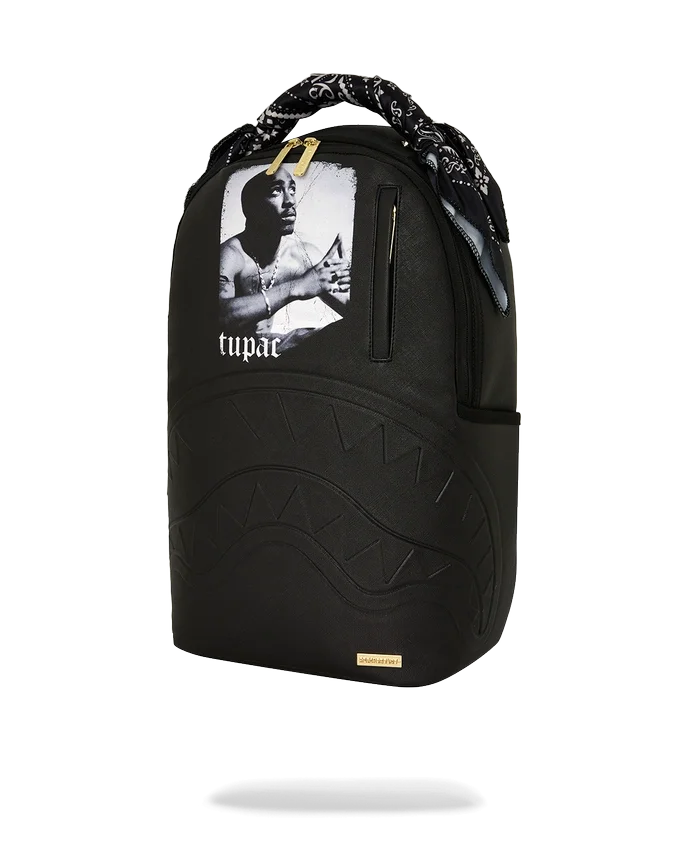 TUPAC POETRY - Mochila con asas de bandana