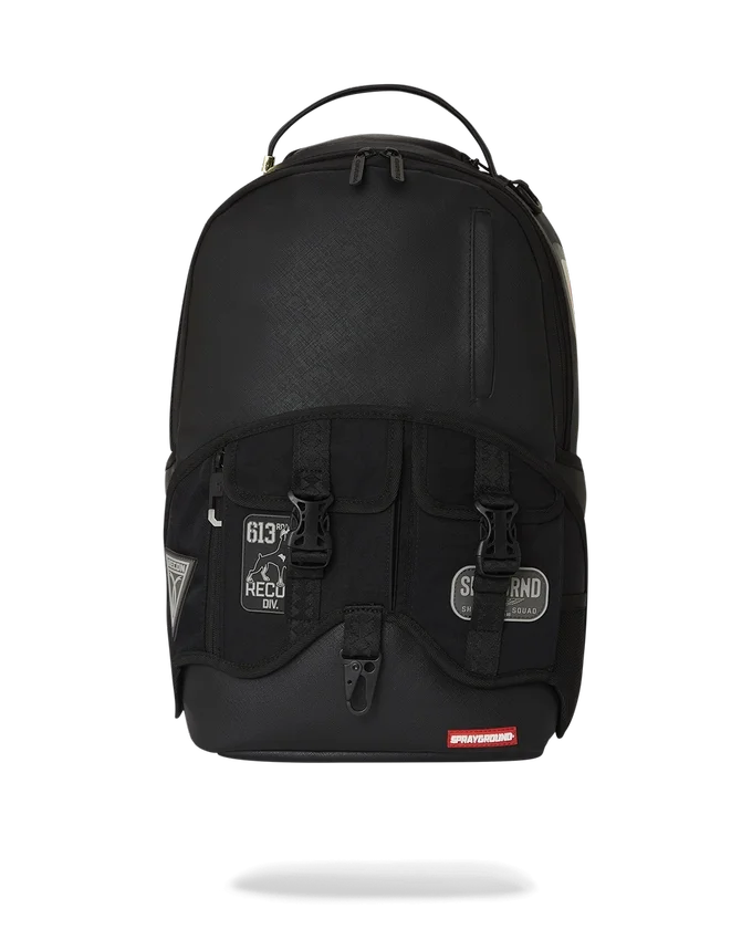 VELCRO SHARK - Mochila con 3 Tiburones Intercambiables (DLXV)