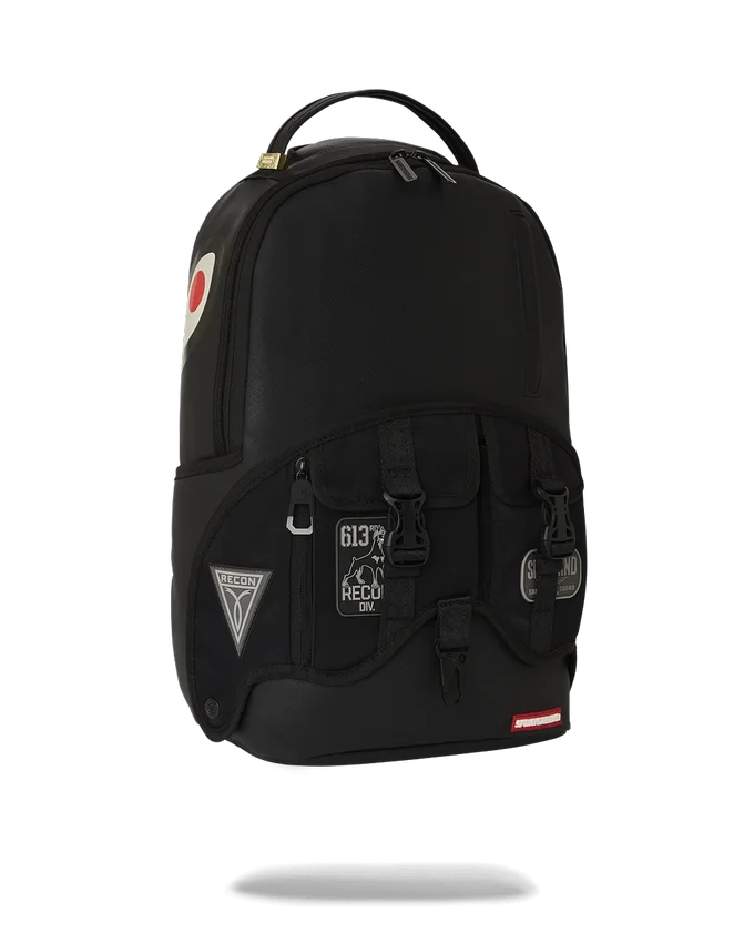VELCRO SHARK - Mochila con 3 Tiburones Intercambiables (DLXV)
