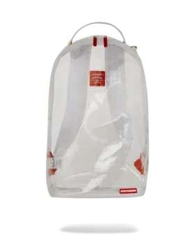 VISIÓN CLARA: TIBURONES EN PARÍS - Mochila 100 % TRANSPARENTE DLX